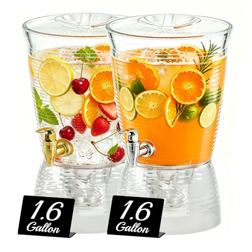 1.6 Gallon Drink Dispenser for Parties