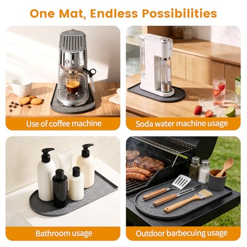 Silicone Coffee Mat (GREY)