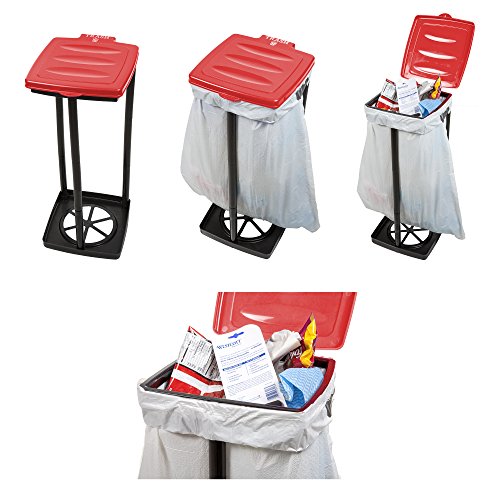 Portable Trash Bag Holder (Red)