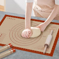 24" x 16" Silicone Baking Mat with Measurement Guides (24"L x 16"W)