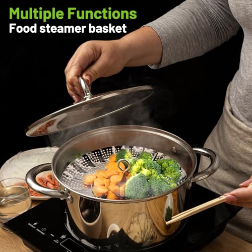 Vegetable Steamer Basket (Foldable Large)