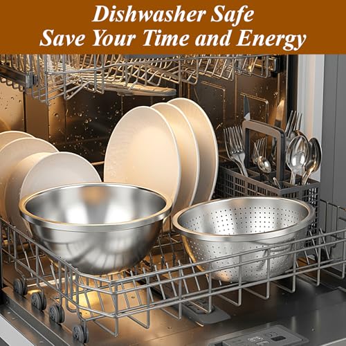 304 Stainless Steel Colander and Strainer (L)