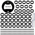 Bottle Opener Insert (Black / 100 SETS)