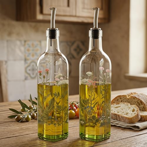 Decorative Olive Oil Dispenser Set