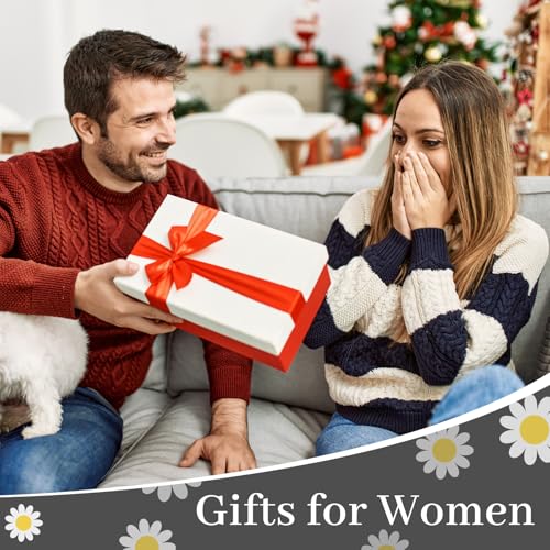 Cute Floral Aprons for Women with Pockets (Medium / Black Beige)