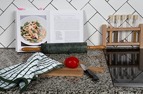 Premium Dish Towels for Kitchen (Green / Dish Towels 8-Pack, 16x26 Inches)