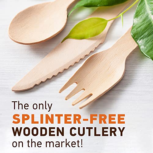 Disposable Wooden Cutlery Set