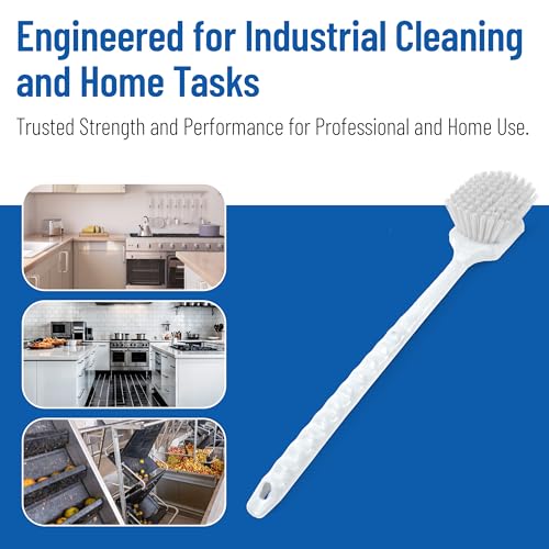 20" Floater Scrub Brush with Long Handle (Solid Color - 20 Inches (1 Count))