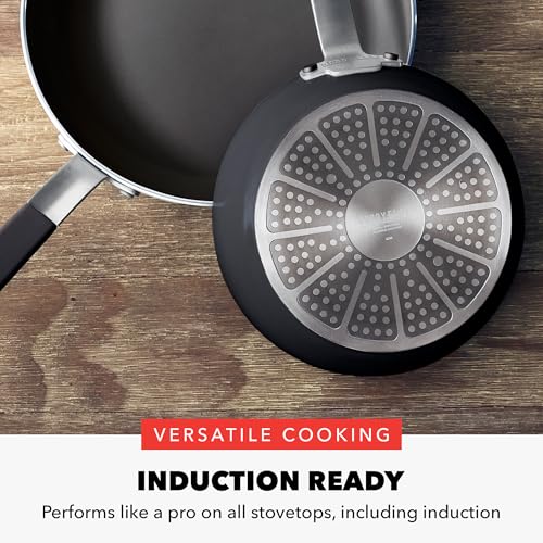 x Bobby Flay 8" Diamond Ceramic Nonstick Frying Pan (8" Frying Pan Skillet / Black)