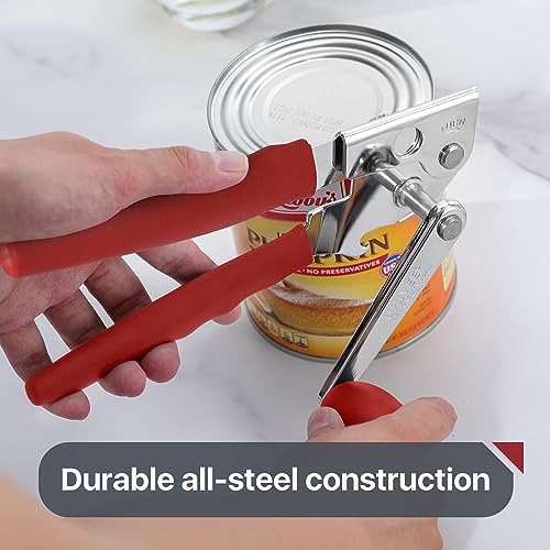 Commercial Can Opener Heavy Duty (Red)