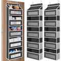 Over the Door Organizer for Pantry (Black / 2 Pack (Standard))