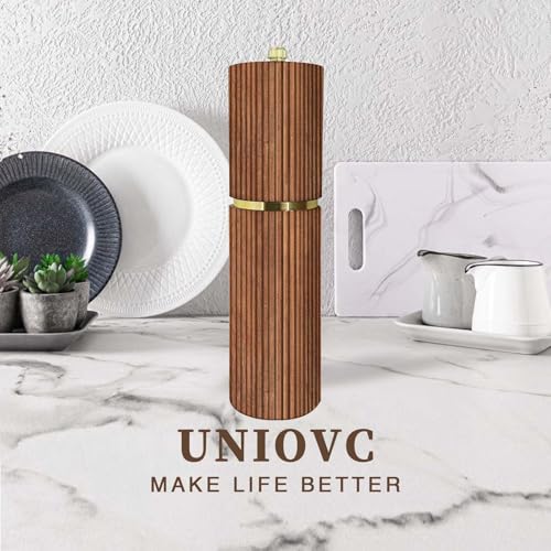 Wooden Pepper Grinder Pepper Mill (BURLYWOOD-1)
