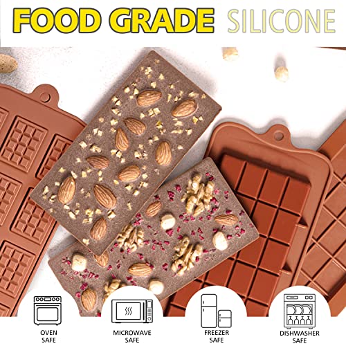 Silicone Break Apart Chocolate Molds (Break Apart Chocolate (4 Pack))