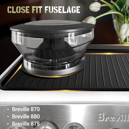 Tamping Mat for Breville 870 (Black / Coffee Mat for Breville 870/880)