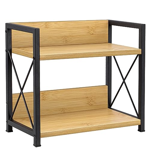 Countertop Shelf Organizer (Small / Bamboo)