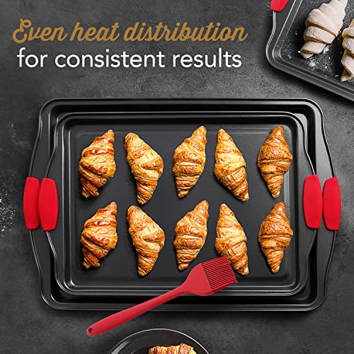 Nonstick Baking Sheet Set (2-Piece Set / Black)