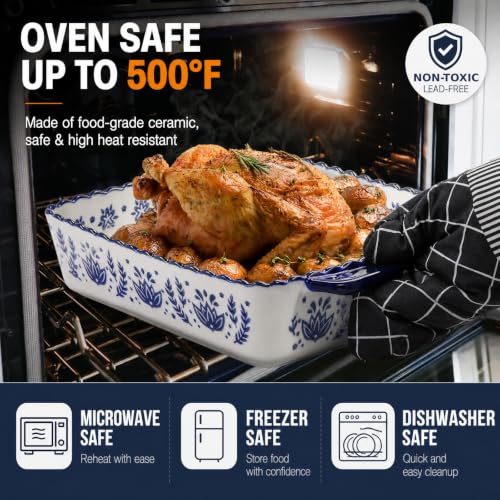 3 Pack Porcelain Bakeware Set