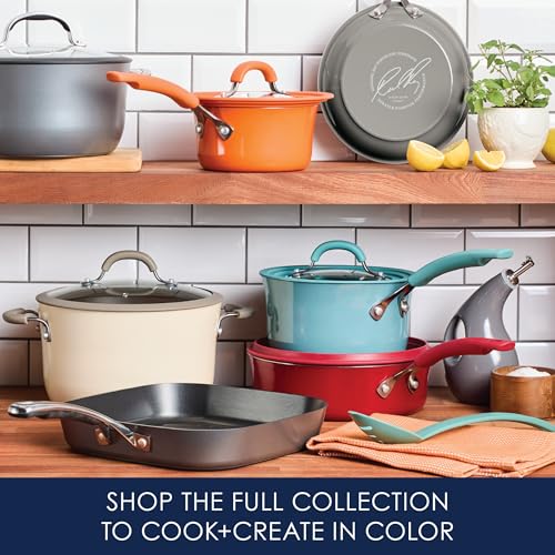 Cook + Create Nonstick Cookware Frying Pan (Orange / 10 Inch)