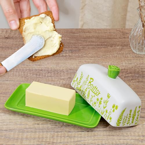 Ceramic Butter Dish with Lid