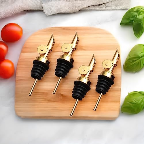 Pafuen 6 Pack Liquor Pour Spout (Gold)