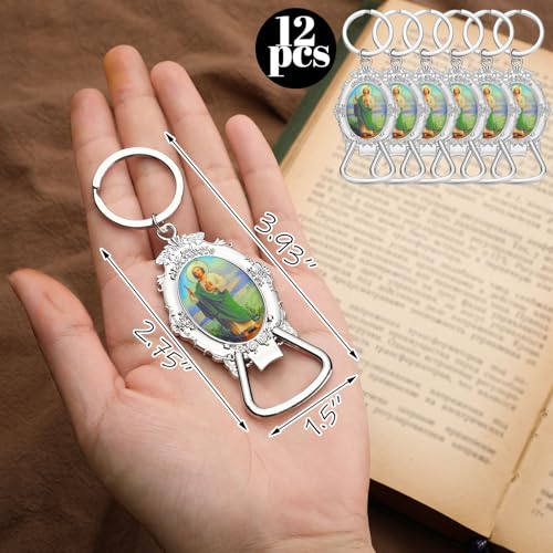 12 Pcs St. Jude Bottle Opener for Baptism Favors (St. Jude)