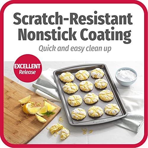 Everyday Baking Sheet Set Nonstick Carbon Steel Standard (13" x 9" (3-Piece Set))