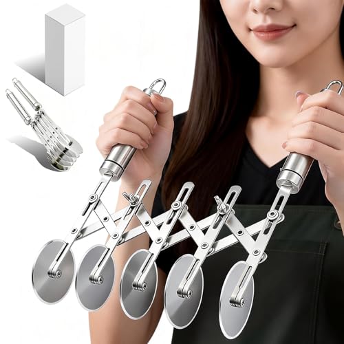 5 Wheel Pastry Cutter & Dough Divider