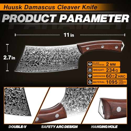 Japanese Meat Cleaver Knife 6.5"