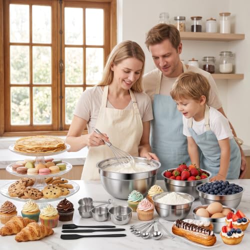 Mixing Bowls Set (Black Bowls Set)
