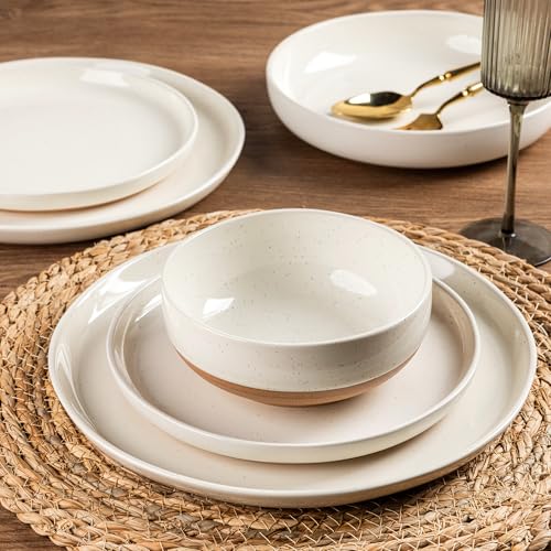 Dinnerware Sets for 6 (Light Beige / Service For 6(18Pcs))