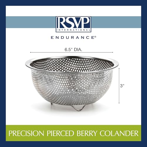 Endurance Kitchen Collection Colander Strainer (Berry)