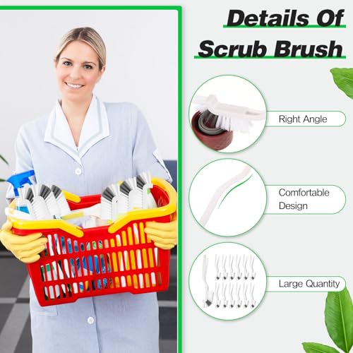 12 Pcs Kitchen Scrub Brushes Cleaning