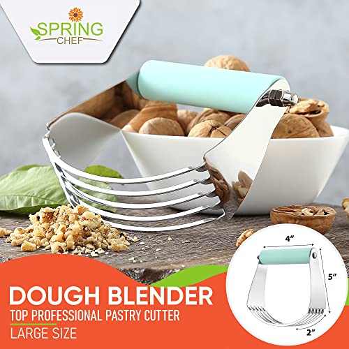 Large Dough Blender For Baking (Mint / 4" Large)