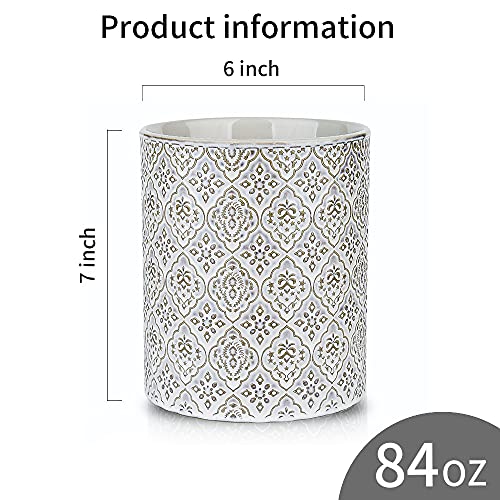 Kitchen Utensil Holder (Reactive White)