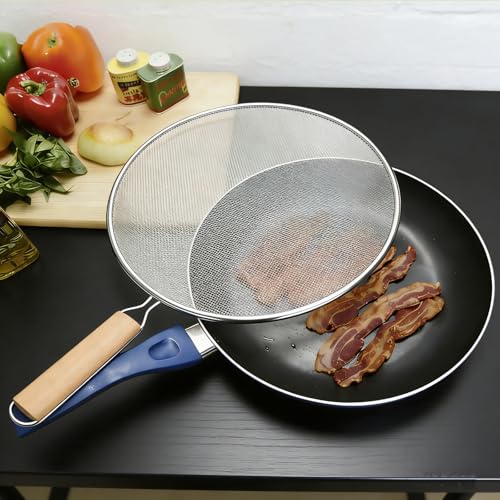 3 Pieces Grease Splatter Screen for Frying Pan