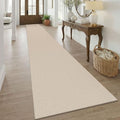 3x20 Runners Rugs for Hallway (Oatmeal Beige / 3' x 20' (Runner))