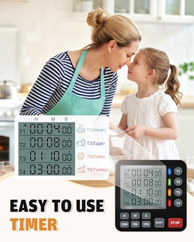 Digital Kitchen Timer (Black)