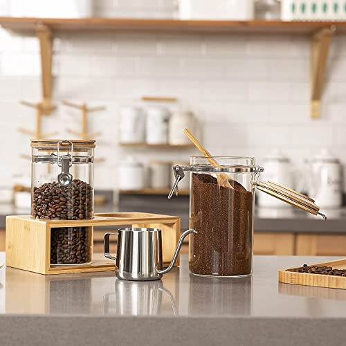 Coffee Container with Shelf