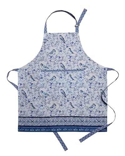 Aprons for women with Pocket 100% Cotton Pack of 1 (076 - Dutch Base)
