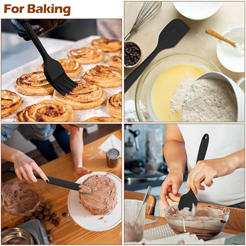 29 PCS Silicone Cooking Utensils Set (Black)