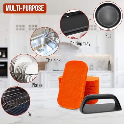 Griddle Cleaning Kit for Blackstone (Orange / 6pcs)