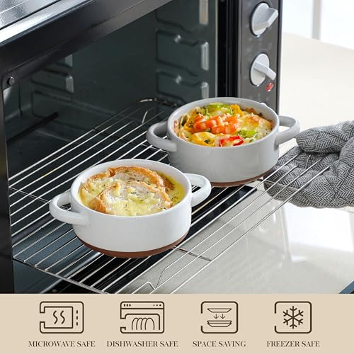 12 OZ Small Casserole Dishes for Oven (Multicolor)