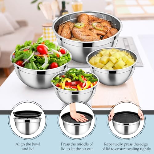 Mixing Bowls Set of 6 (Black)