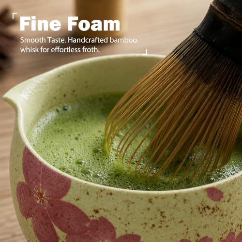 Matcha Whisk Set (Pink)
