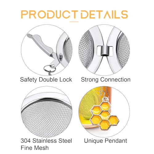 Tea Strainers for Loose Tea (honeybee & Beehive)