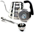 Pour Over Coffee Kettle with Thermometer 1.2L (1.3 Quarts)