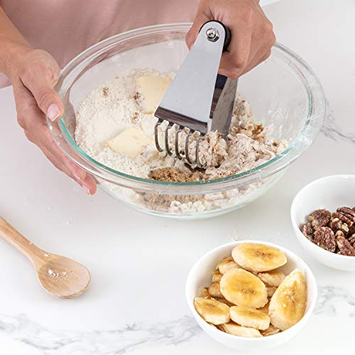 Large Dough Blender For Baking (Black / 4" Large)