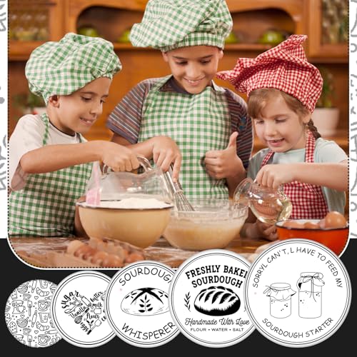 10 Pcs Reusable Bowl Covers in 5 Size (Black White / Minimalist Style)