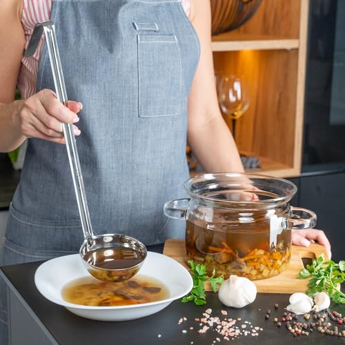 Stainless Steel Soup Ladle (6 Ounce)