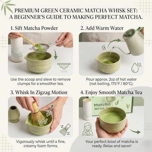 Matcha Whisk Set 7 Pcs